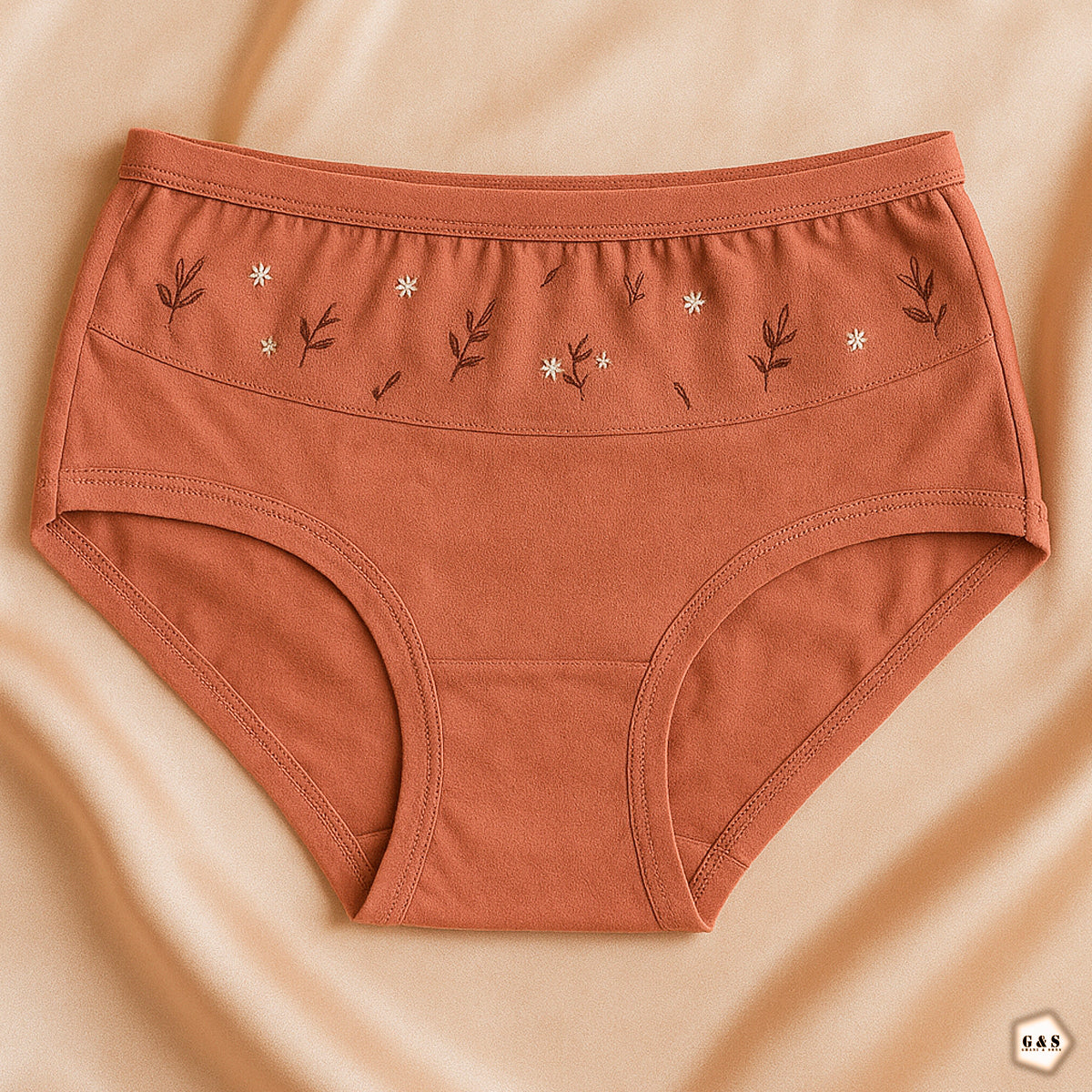 Pack Of 5 Flower Cotton Jersey Panties