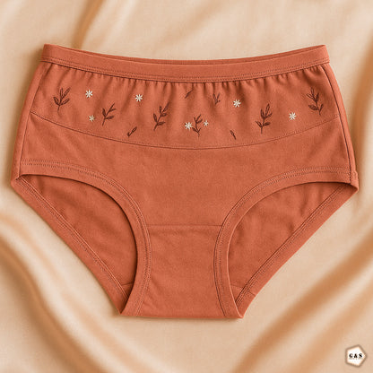 Pack Of 5 Flower Cotton Jersey Panties