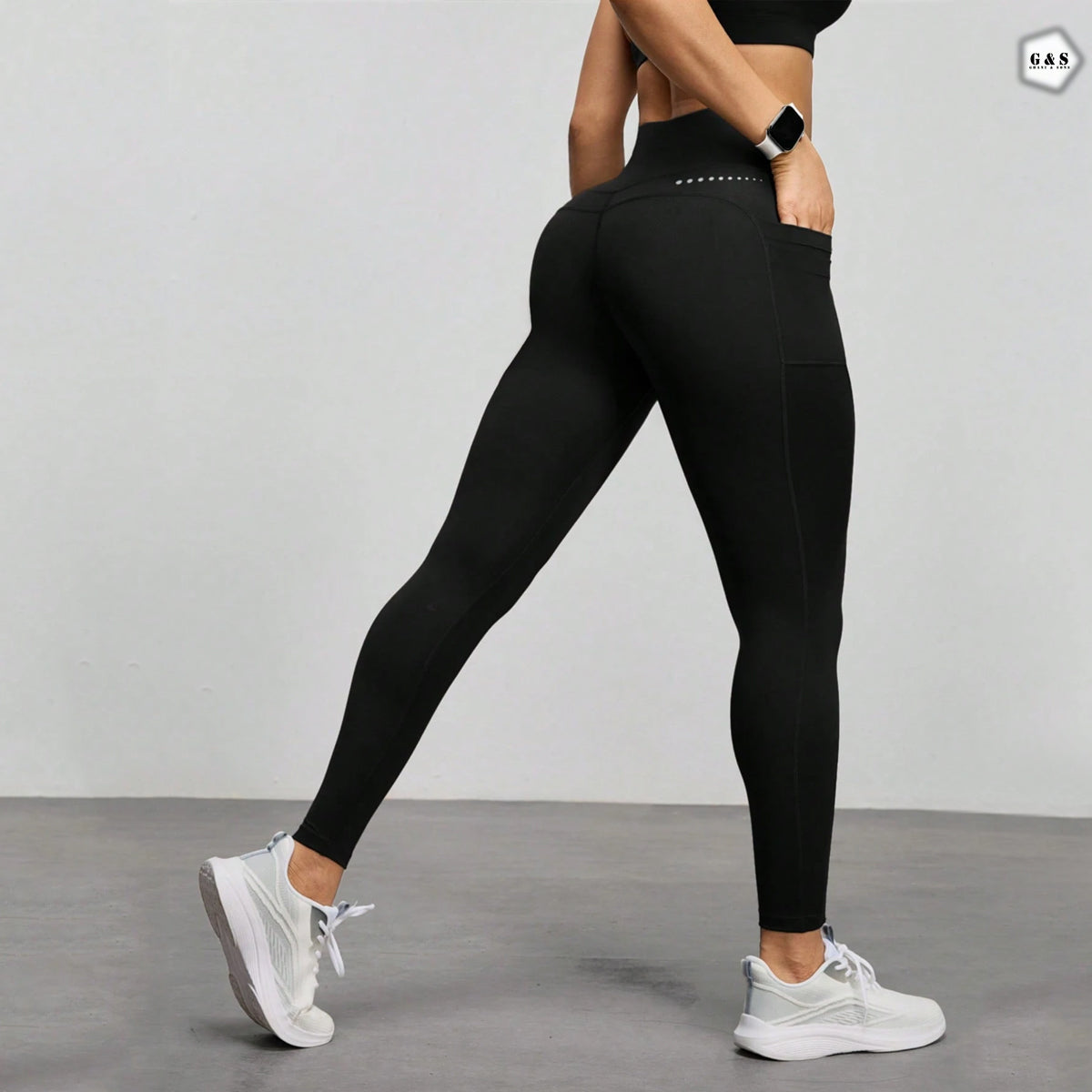 High Quality Double Pocket Design Dry Fit Gym/Yoga Legging