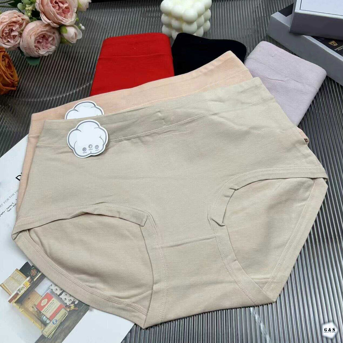 Pack Of 5 Soft Hosery Cotton Panties