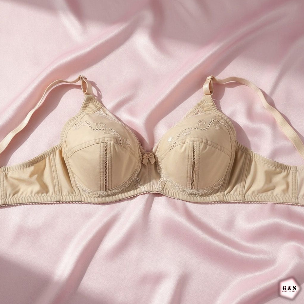 New Design Ladies Pack Of 3 Non-Padded Cotton Bras