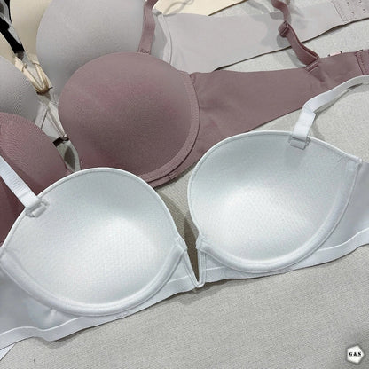 Ladies Imported High Quality Pack Of 2 Double Padded Seamless Wired Bras