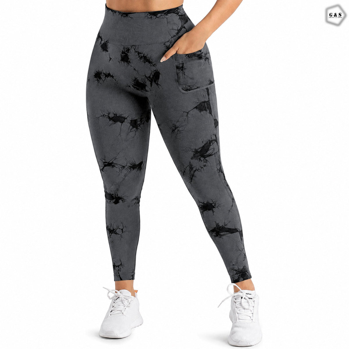Printed High Quality Pocket Design Seamless Butt lifter Gym/Yoga Legging