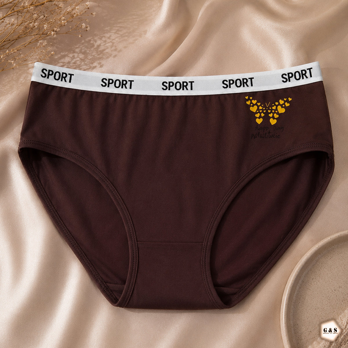 Girls Imported Pack Of 5 New Soft Cotton Jersey Panties