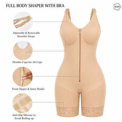 Premium Quality Plus Size Full Body Shaper