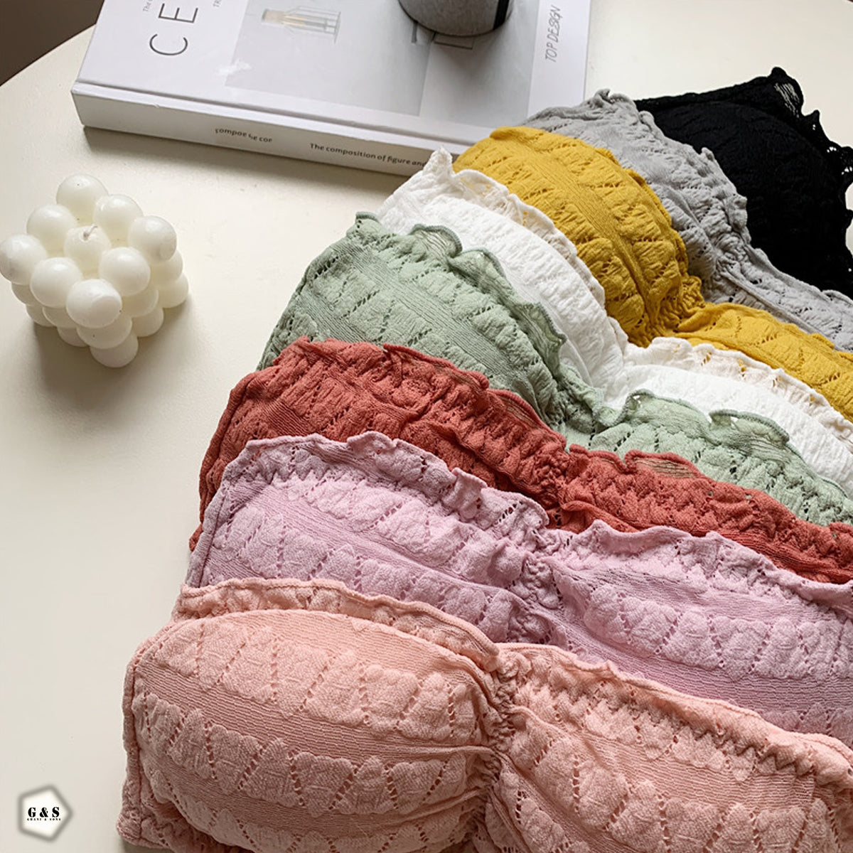 Pack Of 3 Strapless Bras With 3 Pairs Of Transparent Straps