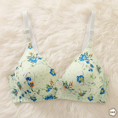 Pack Of 2 Printed Non Wired Bras