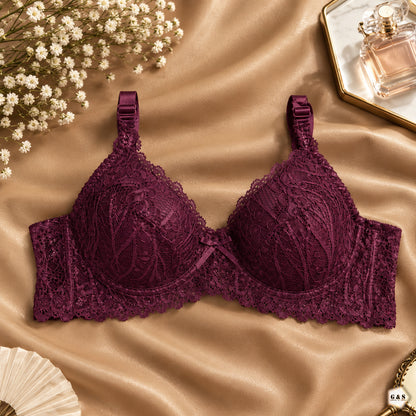 High Quality Wired Lace Pack Of 2 Non-Padded Pushup Bras