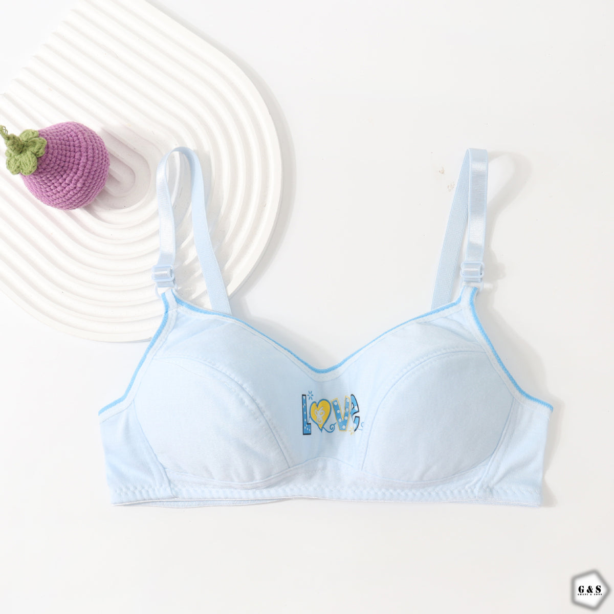 Teenagers Zero Size Pack Of 3 Back Hook Design With Adjustable Straps Bralette