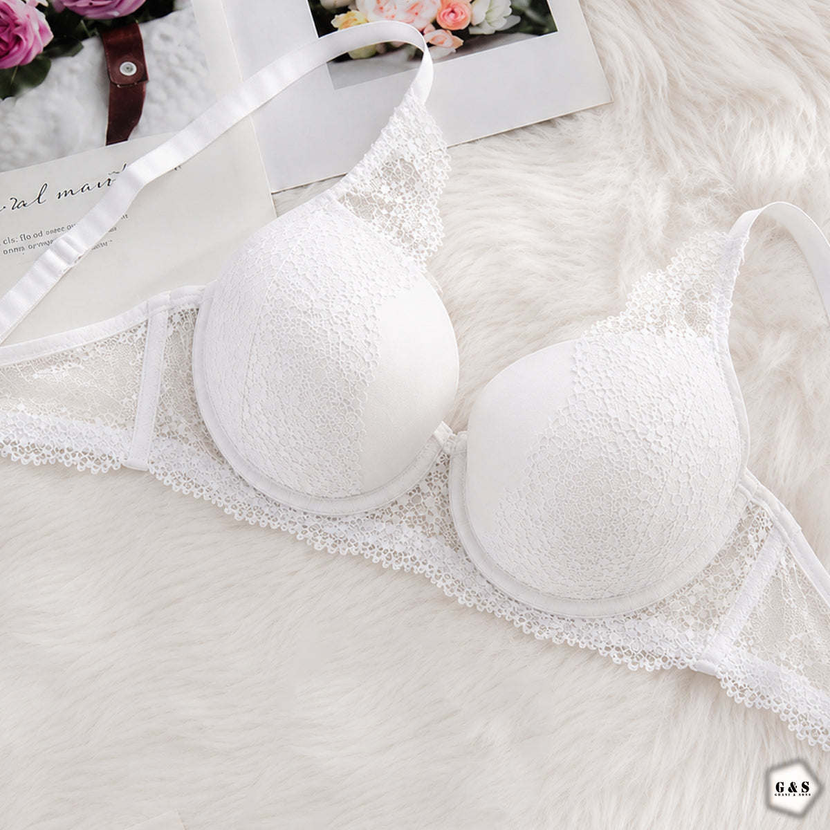Pack Of 2 High Quality Wired Full Coverage Lace Bras