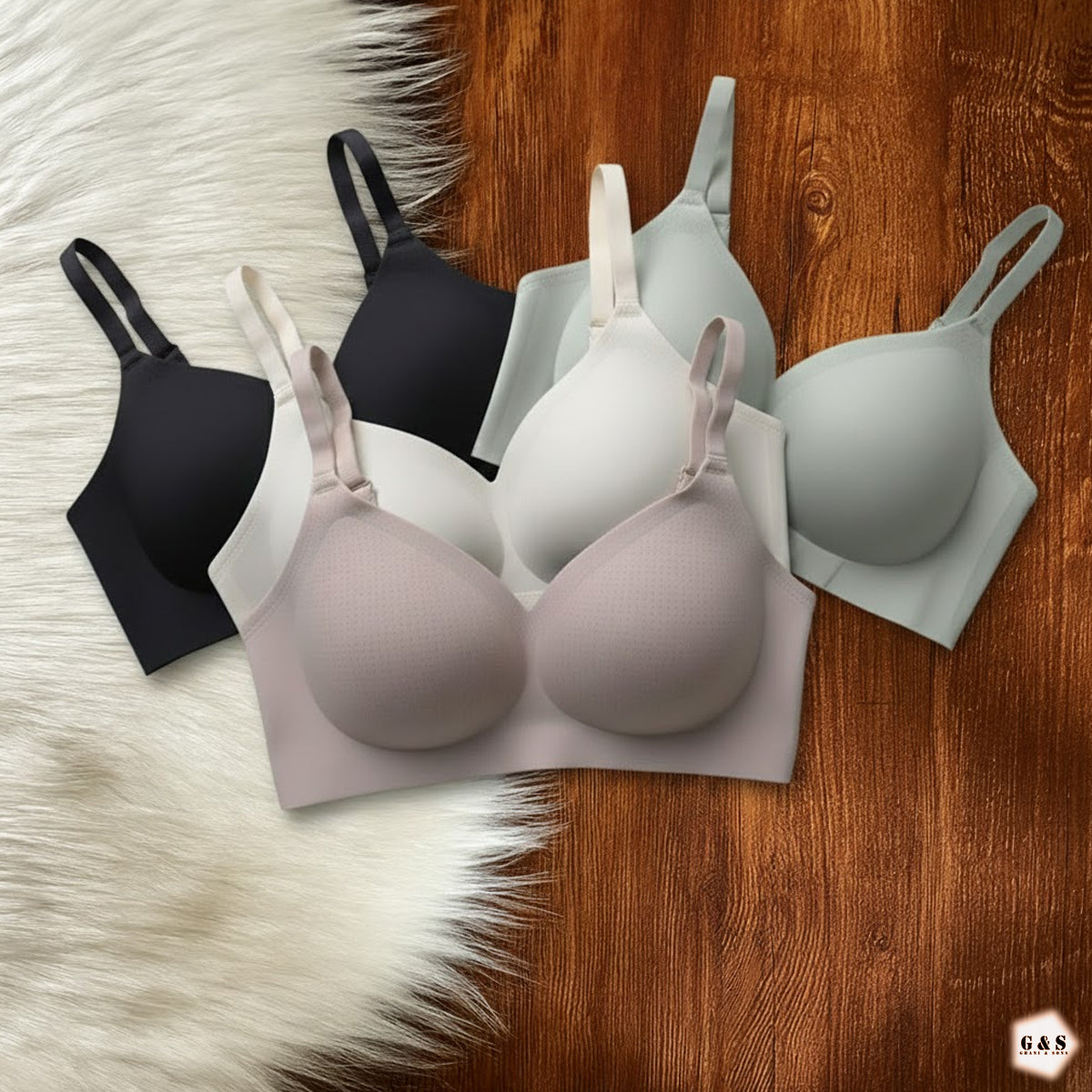 Premium Quality Lightweight Seamless Non-Wired Pushup Bras