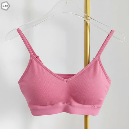 Girls Imported Pack Of 3 Adjustable Style Strap Design Bralette