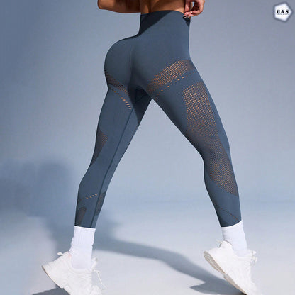 Mesh Hole Design Seamless Gym/Yoga Legging