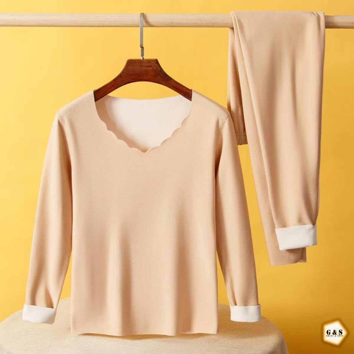 Ladies Imported Premium Quality Seamless Thermal Suit