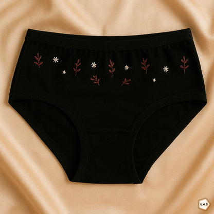 Pack Of 5 Flower Cotton Jersey Panties