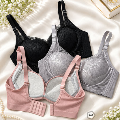 Pack Of 2 High Quality Soft Double Padded Non-Wired Pushup Bras