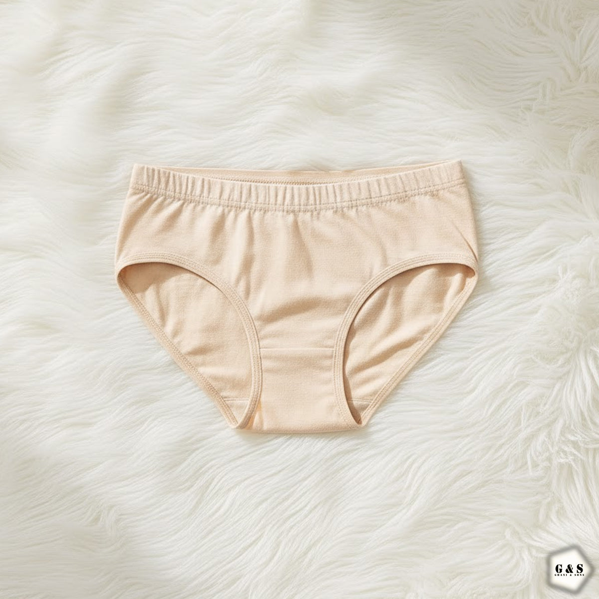 Ladies Imported High Quality Pack Of 5 Cotton Basic Panties