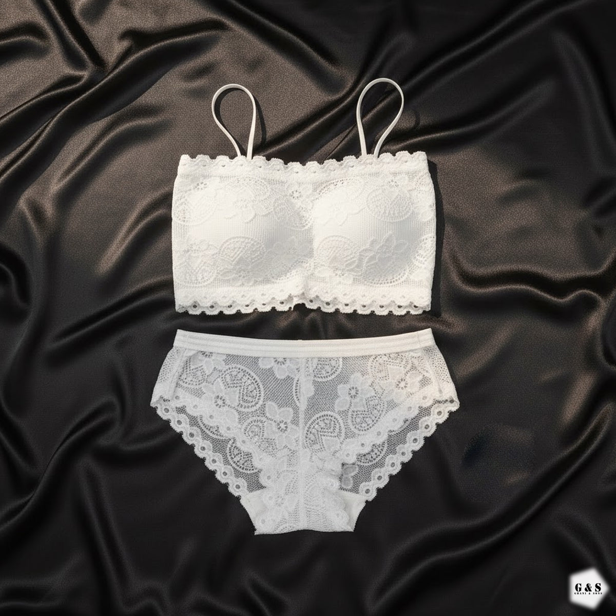 Pack Of 3 Stylish Bralette With Panties Set