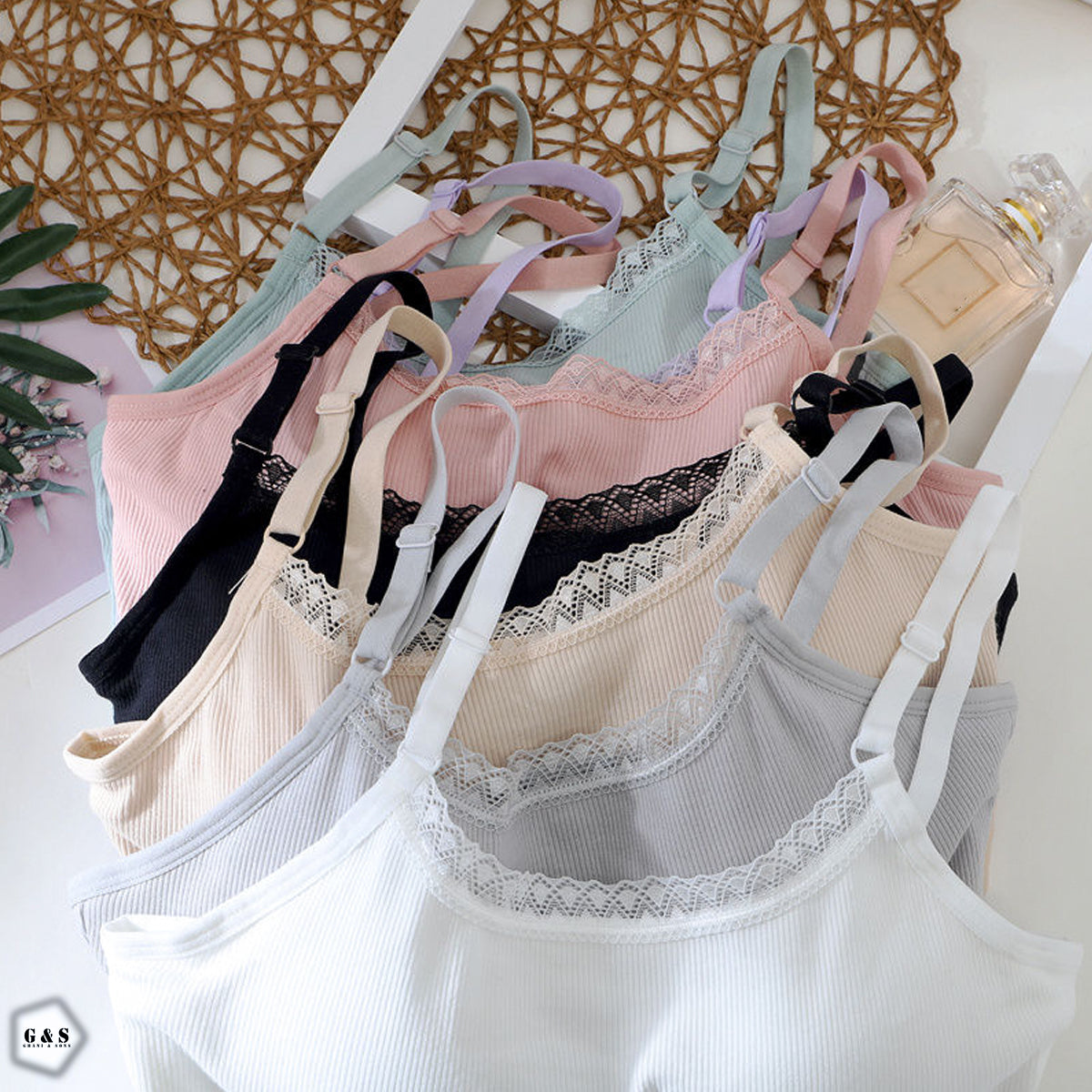 Girls Imported Pack Of 3 Pushup T-Shirt Bralette