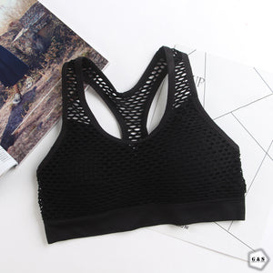 Pack Of 3 Mesh Net Design Sports Bra