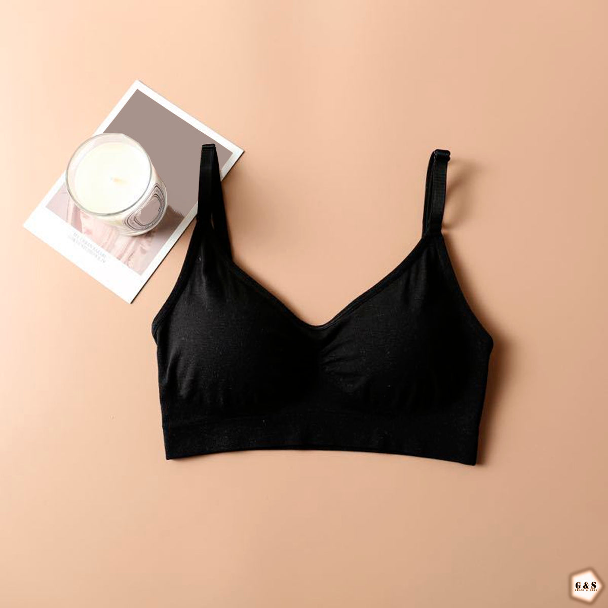 Ladies Imported Pack Of 3 Adjustable Style Strap Design Bralette