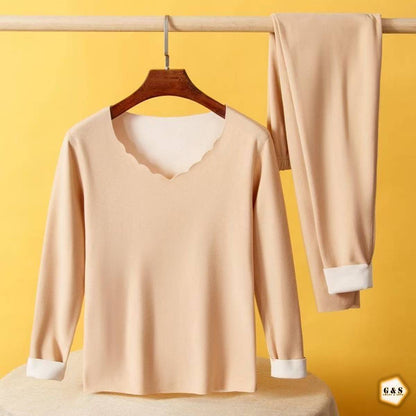 Ladies Imported Premium Quality Seamless Thermal Suit