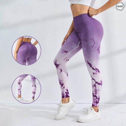 Seamless Double Shaded Design Butt Lifter Gym/Yoga Legging