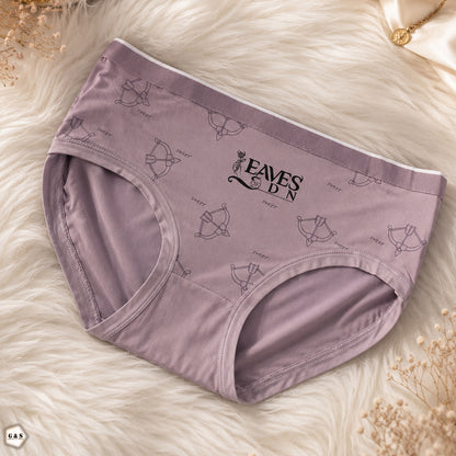 Pack Of 5 New Soft Cotton Jersey Panties With Elastic Waist Band