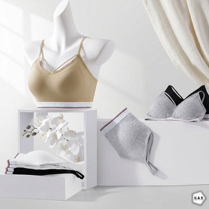 Pack Of 3 Pure Cotton High Quality Sports/Casual Bralette