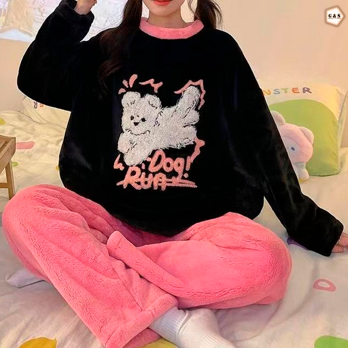 Ladies Imported Winter Flannel Suit