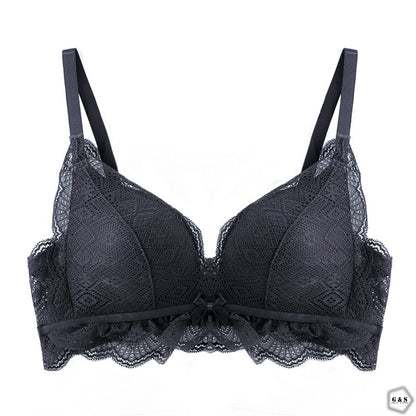 Single Padded Pack Of 2 Non Wired Lace Pushup Bras