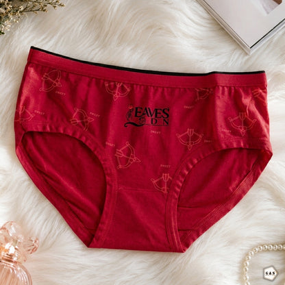 Pack Of 5 New Soft Cotton Jersey Panties With Elastic Waist Band