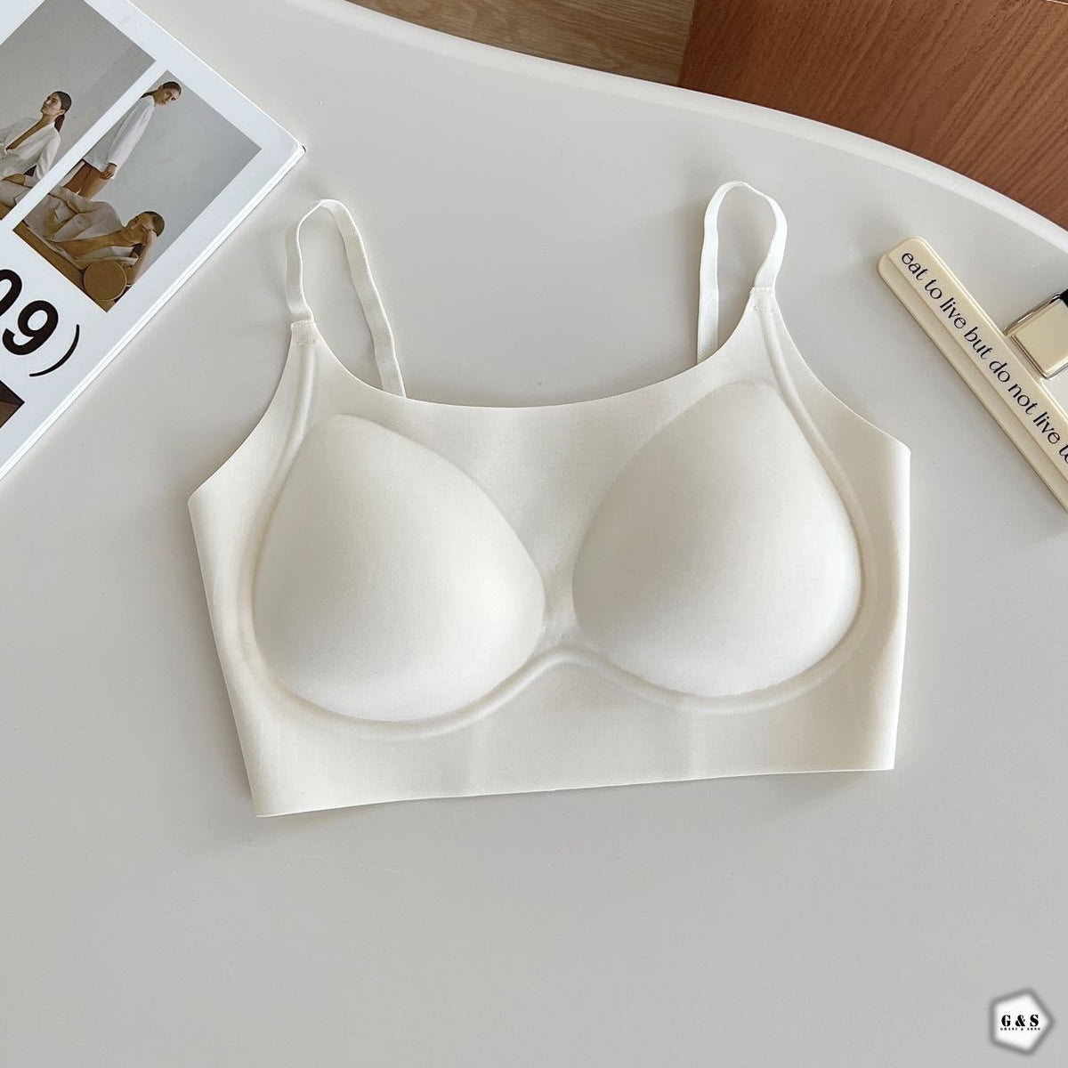 Pack Of 3 Premium Quality Seamless Adjustable Straps Padded Bralette