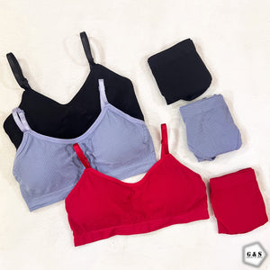 Pack Of 3 Sports/Casual Bralette Sets