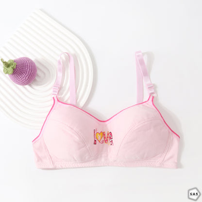 Teenagers Zero Size Pack Of 3 Back Hook Design With Adjustable Straps Bralette