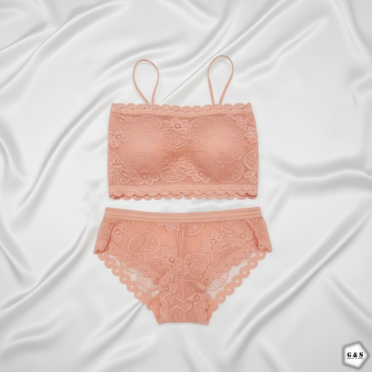 Pack Of 3 Stylish Bralette With Panties Set