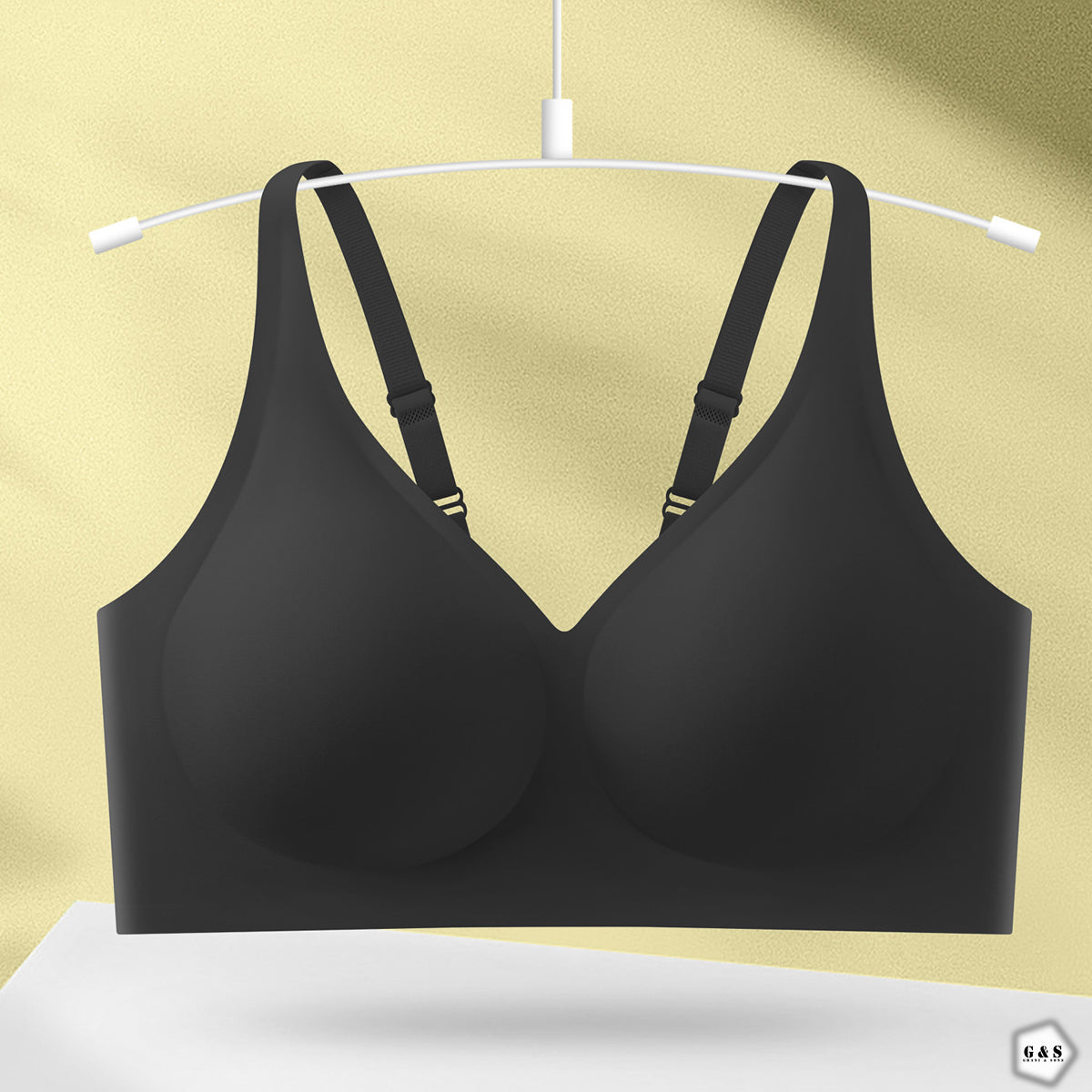 Pack Of 3 High Quality Ultra Seamless Non-Wired Jelly Pushup Bras