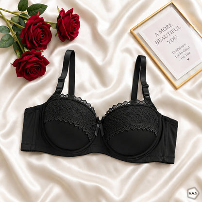 Pack Of 3 Full Cup Rounded Shape Light Padded Wired Bras