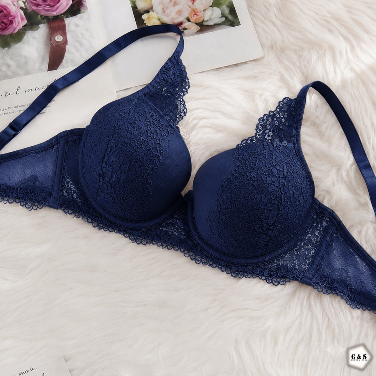 Pack Of 2 High Quality Wired Full Coverage Lace Bras