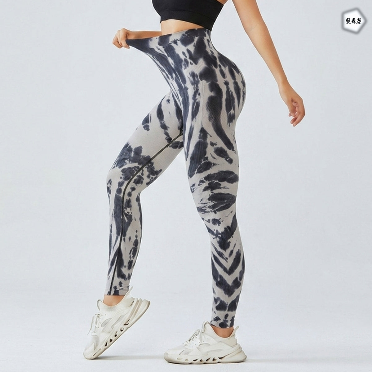 High Quality Printed Design Seamless Butt Lifter Gym/Yoga Legging
