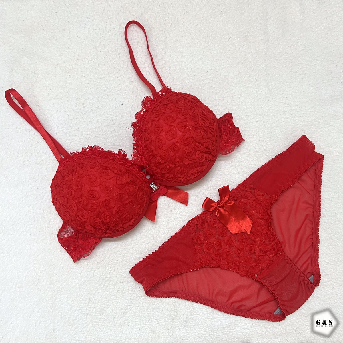 Beautiful Pack Of 2 Front Open Bra & Panty Sets