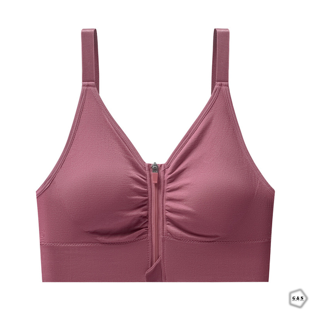Pack Of 3 Front Open Zip Style With Shoulder Adjustable Straps Sports/Nursing Bra