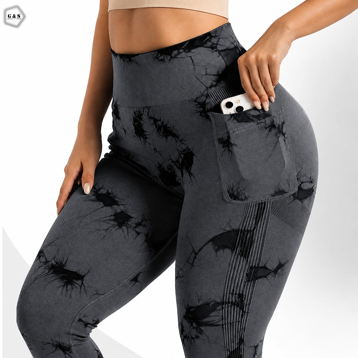 Printed High Quality Pocket Design Seamless Butt lifter Gym/Yoga Legging