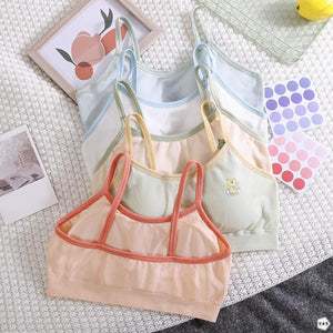 Girls Pack Of 3 High Quality Fix Pads T-Shirt Bralette