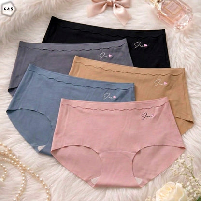 Ladies Imported Pack Of 5 High Quality Seamless Panties