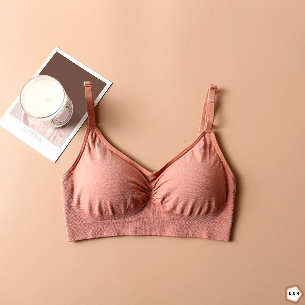 Ladies Imported Pack Of 3 Adjustable Style Strap Design Bralette