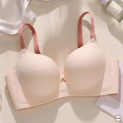 Pack Of 3 Double Padded Pushup Non-Wired Seamless Bras