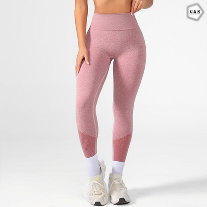 Ladies Imported Dusty Pink Seamless Butt lifter Gym/Yoga Legging