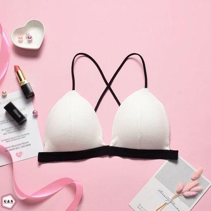 Girls Imported Front Open T-Shirt Bra