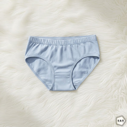 Ladies Imported High Quality Pack Of 5 Cotton Basic Panties